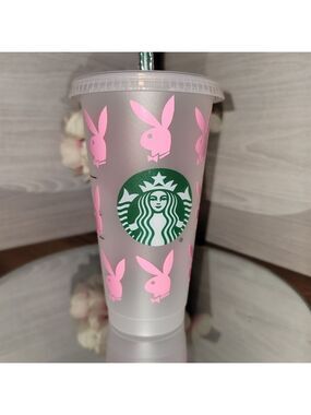 Starbucks Playboy bunny Tumbler / To Go Cup